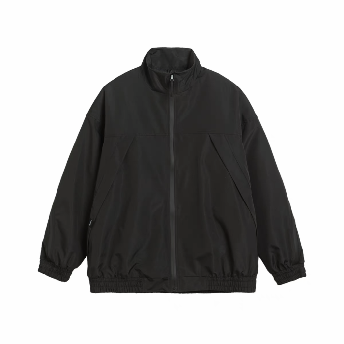 Black Standing Collar Jacket #nigo21819