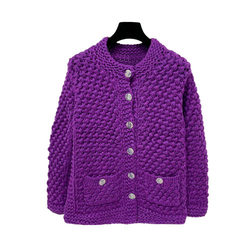 NIGO Purple Bra Long Sleeve Cardigan Jacket Ngvp #nigo6615