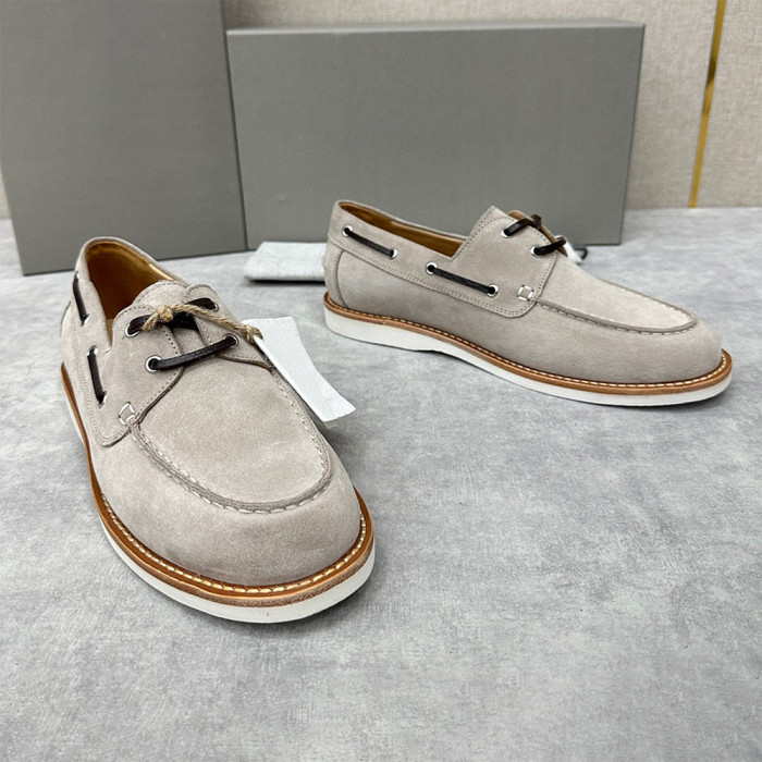 NIGO Suede Leather Casual Loafers Shoes Ngvp #nigo6598