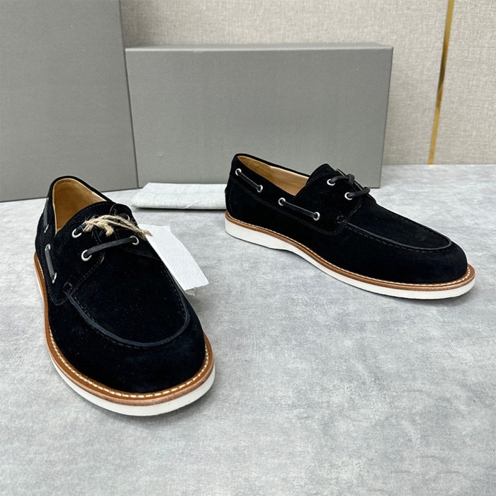 NIGO Suede Leather Casual Loafers Shoes Ngvp #nigo6598