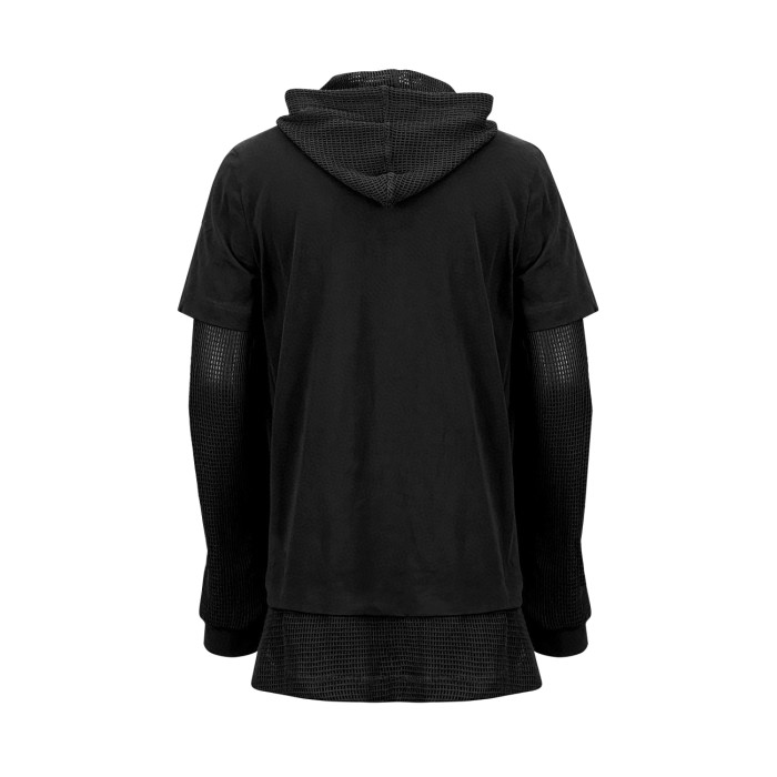 Double Layer Flame Long Sleeve Hooded Sweatshirt #nigo96492