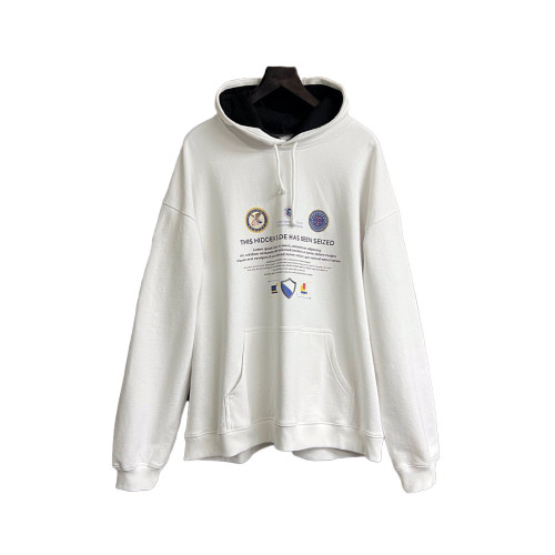 Letter Print Hooded Sweatshirt Ngvp #nigo6663