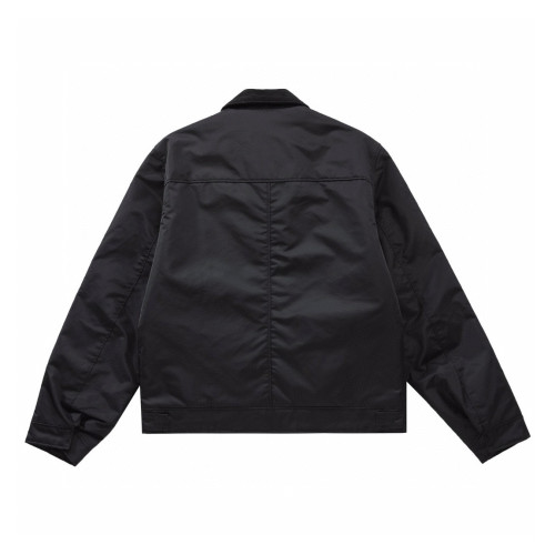 Nylon Lapel Long Sleeve Zip Jacket #nigo96546