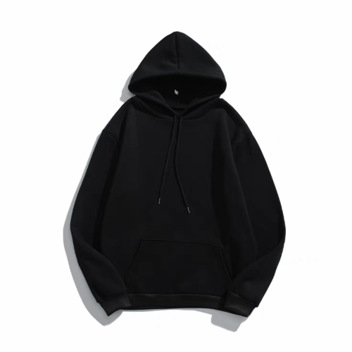 Black Printed Hooded Sweater #nigo21896