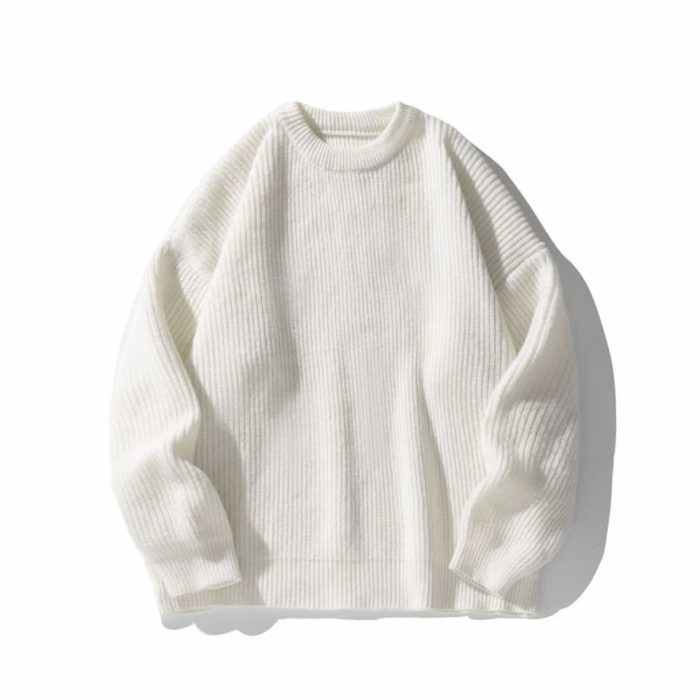 Knitted Round Neck Pullover Sweater #nigo21155