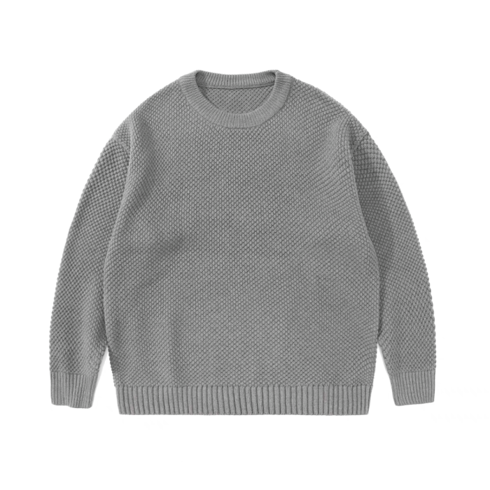 Knitted Round Neck Pullover Sweater #nigo21155
