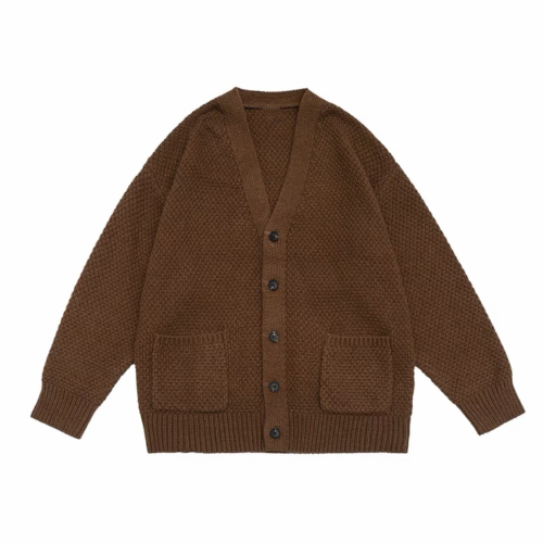 Knitted Button Printed Cardigan #nigo21956