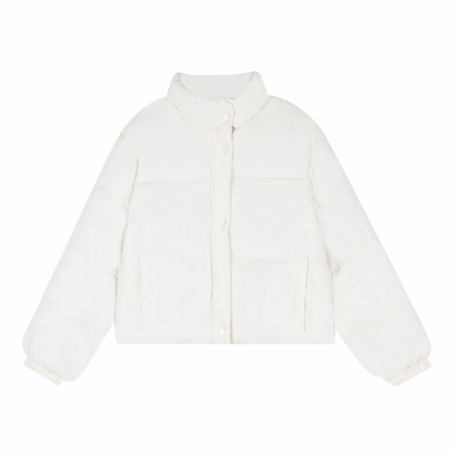 Long Sleeved Short Style Down Cotton Jacket #nigo21951