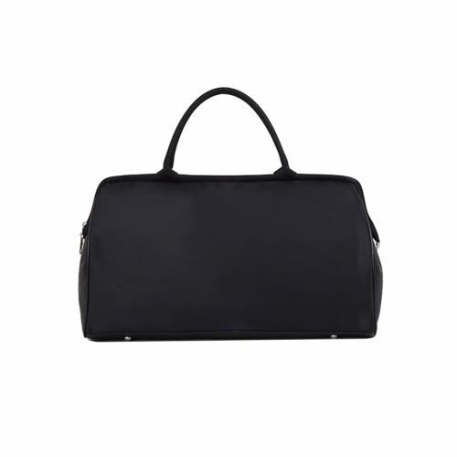 Black Leather Hand Luggage Bag #nigo21958