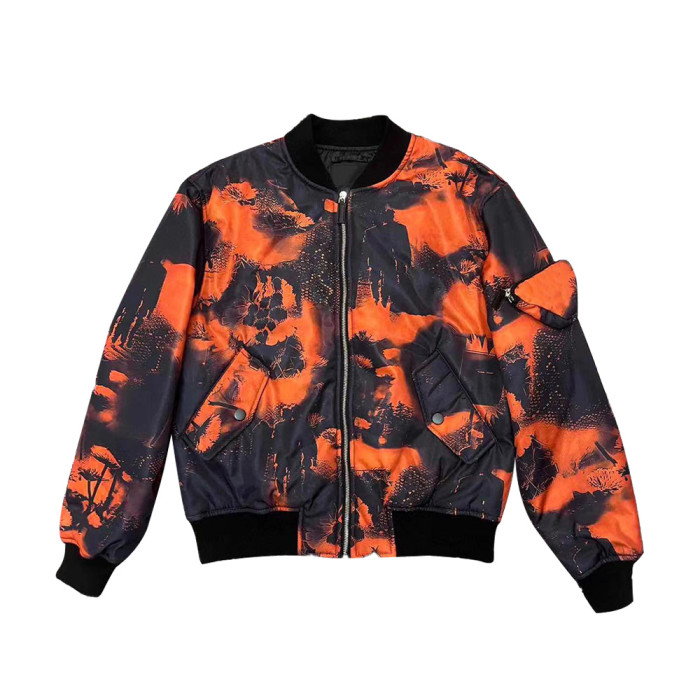 Printed Crew Neck Jacket Coat Ngvp #nigo6719