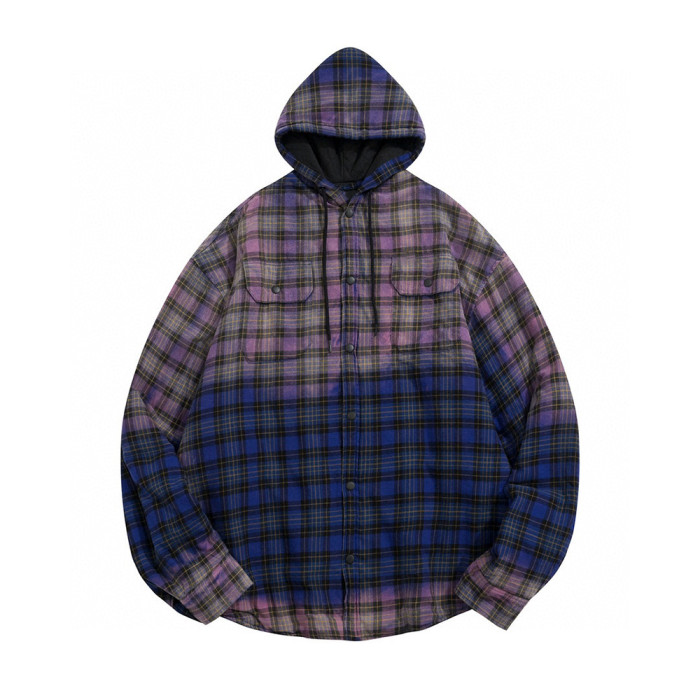 Checkered Shirt Cotton Jacket Ngvp #nigo6714