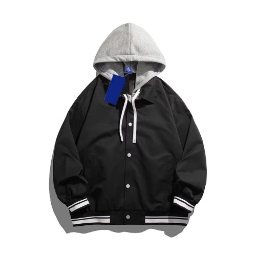 Nylon Button Hooded Jacket #nigo96625