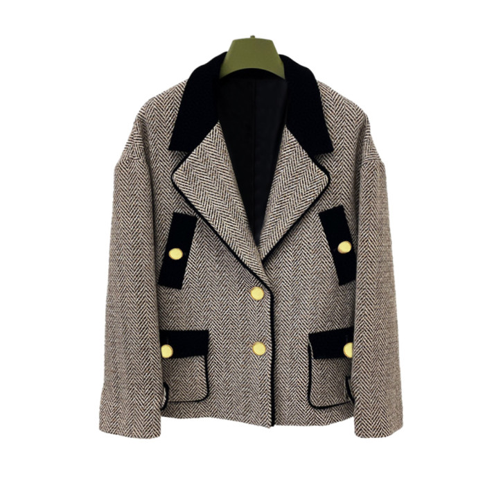 Wool Long Sleeve Coat Ngvp #nigo6716