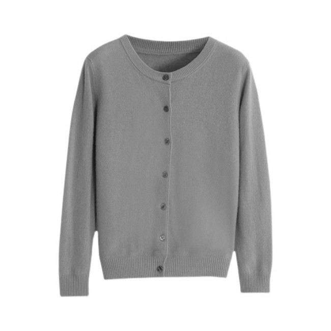 Women's Jacquard Knit Long Sleeve Shirt Sweater #nigo96647