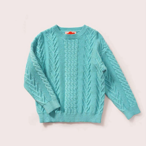 Animal Print Knitted Sweater Blue #nigo96653