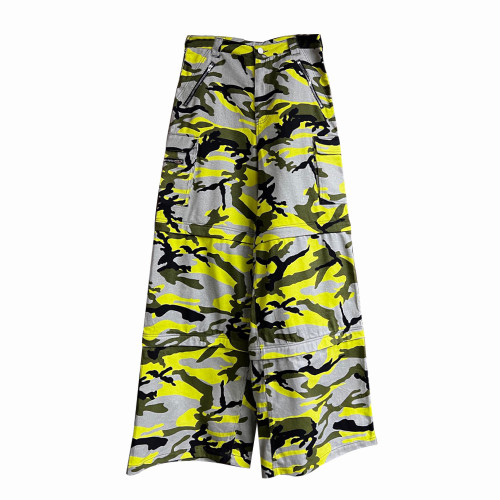 Camouflage Printed Workwear Casual Pants Ngvp #nigo6734