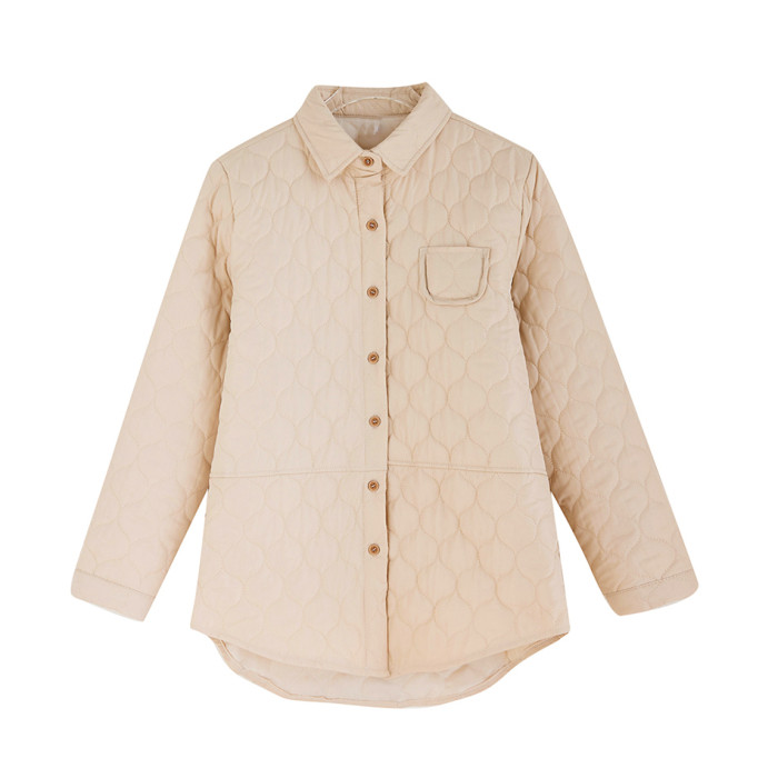 Women's Quilted Cotton Jacket #nigo96659