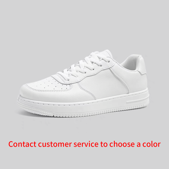 White Sports Casual Board Shoes #nigo21984