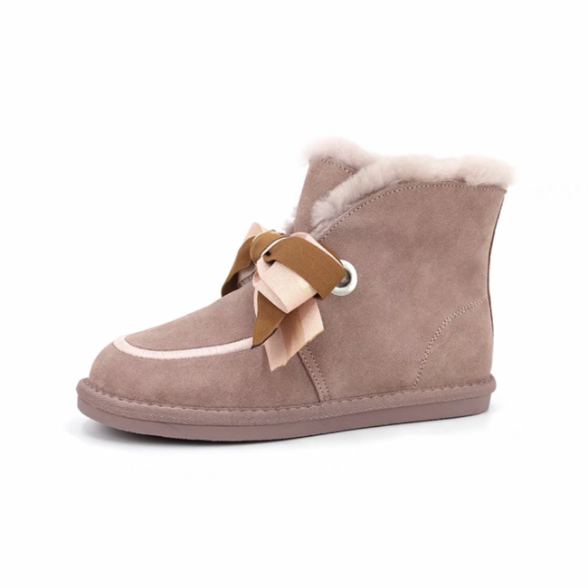 Medium Length Plush Fashionable Snow Cotton Shoes #nigo22114