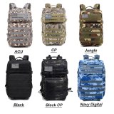 50L Camouflage Army Backpack Men Military Tactical Bags Assault Molle backpack Hunting Trekking Rucksack Waterproof Bug Out Bag