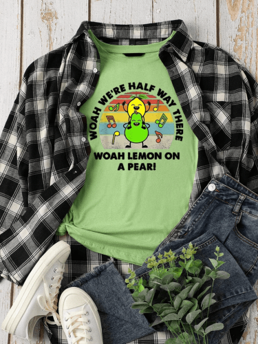 Lemon On A Pear Women's T-Shirt