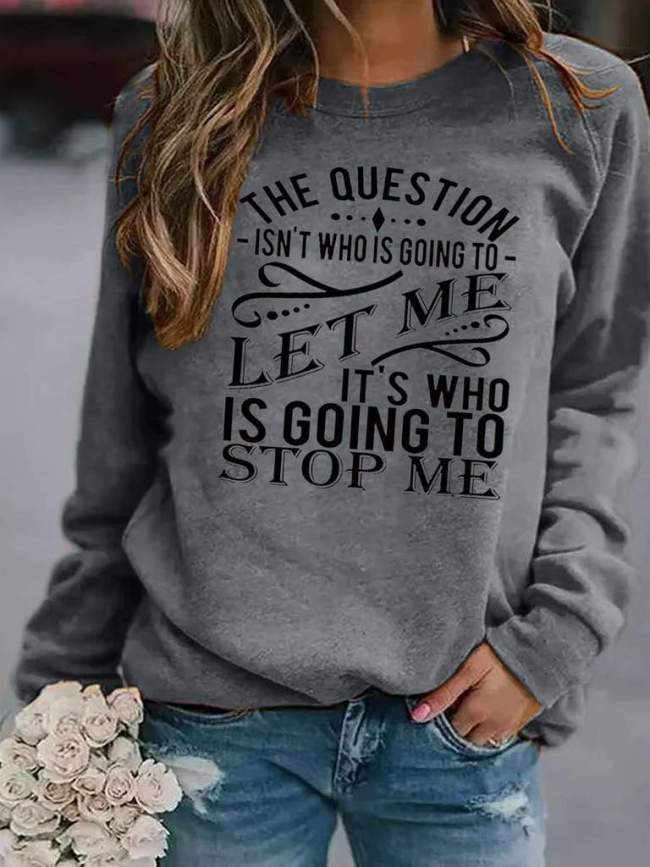 Women's The Question Sweatshirt