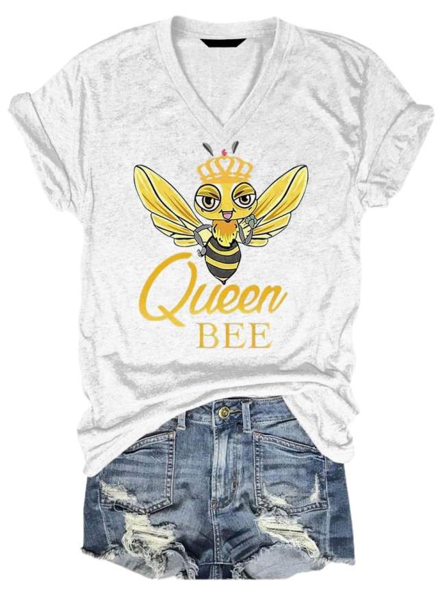 Queen Bee Print Tee