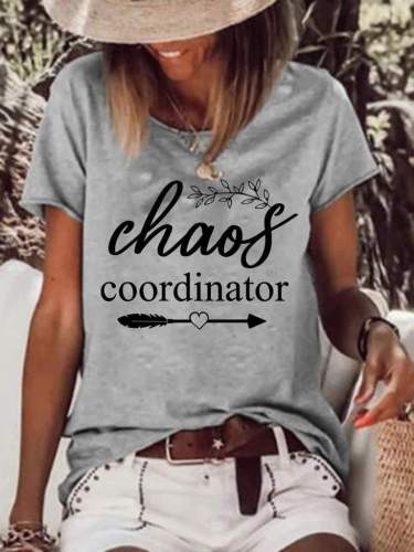 Chaos Coordinator Arrow T-shirt