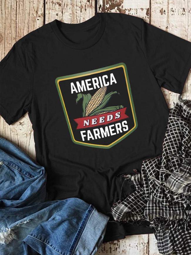 America Needs Farmers Tee