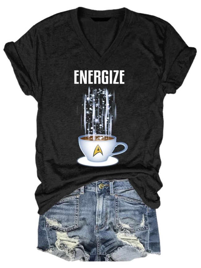 Women's Energize Coffee T-Shirt