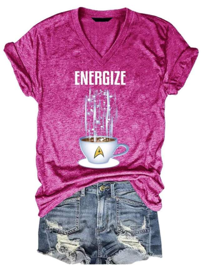 Women's Energize Coffee T-Shirt