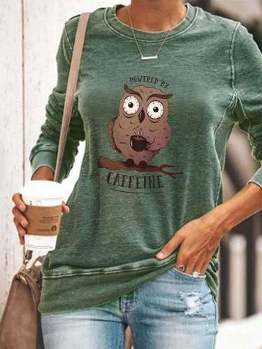Powered By Caffeine Sweatshirt