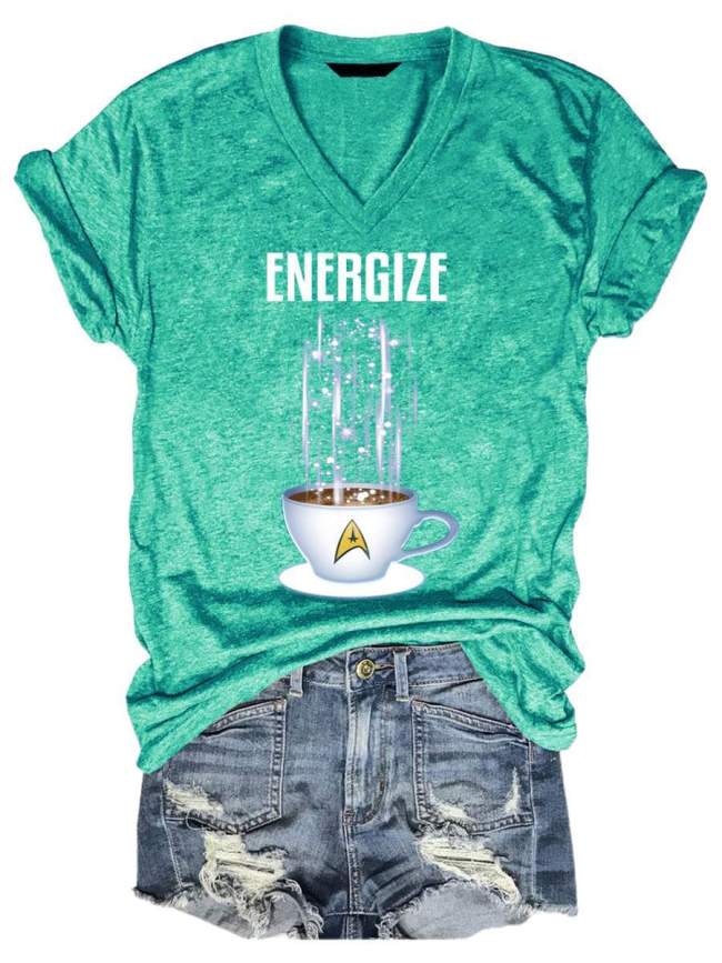 Women's Energize Coffee T-Shirt