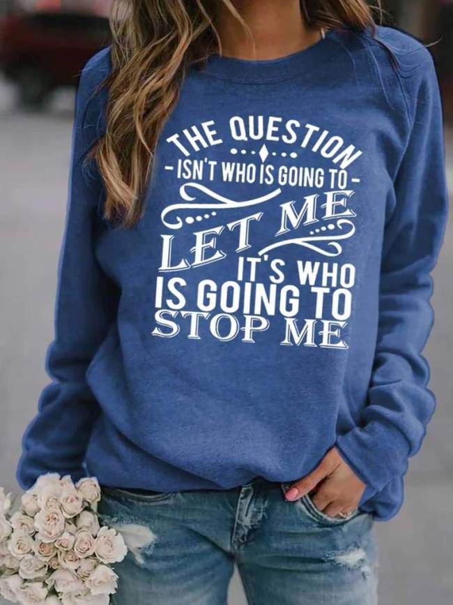 Women's The Question Sweatshirt