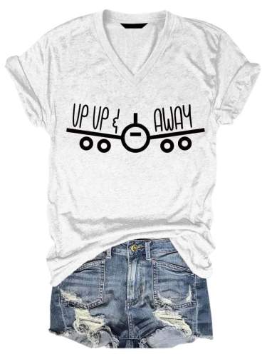 Up Up And Away Funny Shirts