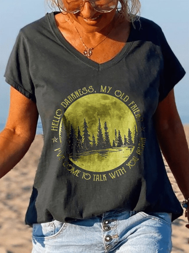 I've Come To Talk With You Again Landscape Graphic Tees