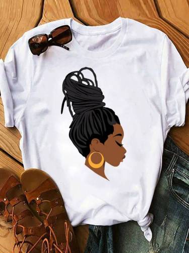 Dreadlocks Black Girl Classic T-Shirt