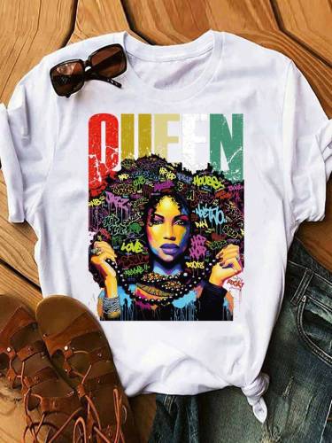 Black Queen Graphic T-shirt