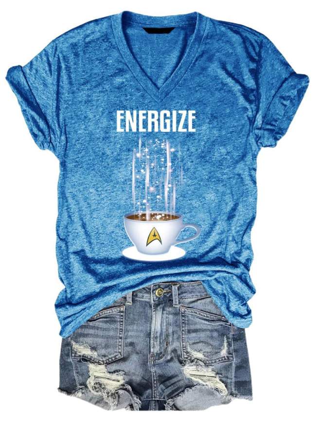 Women's Energize Coffee T-Shirt