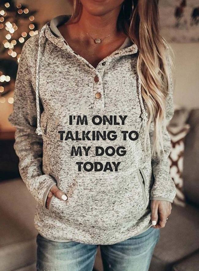 Women's Hoodies Winter Drawstring Long Sleeve Letter Casual Daily Hoodies With Pockets