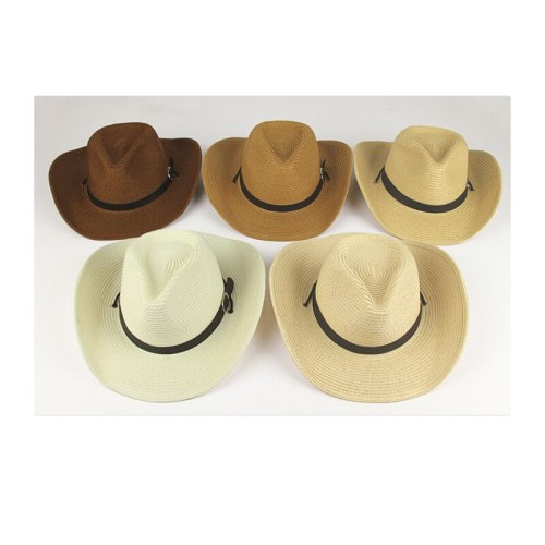 Felt Cowboy Hat For Man Straw Hats New Summer Style Wide Brim Sunhats Western Hat Woman Party Hat Sombreros de Vaquero YY0272