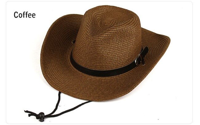 Felt Cowboy Hat For Man Straw Hats New Summer Style Wide Brim Sunhats Western Hat Woman Party Hat Sombreros de Vaquero YY0272