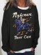 Halloween Long Sleeve Casual Sweatshirt