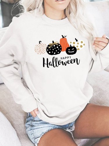 Happy Halloween    Long sleeve sweater