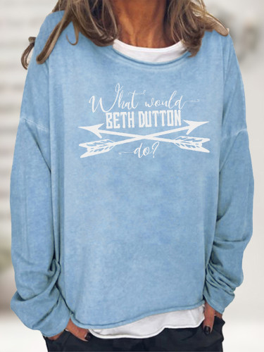Beth Dutton  Arrow Women's Pullover Hoodie