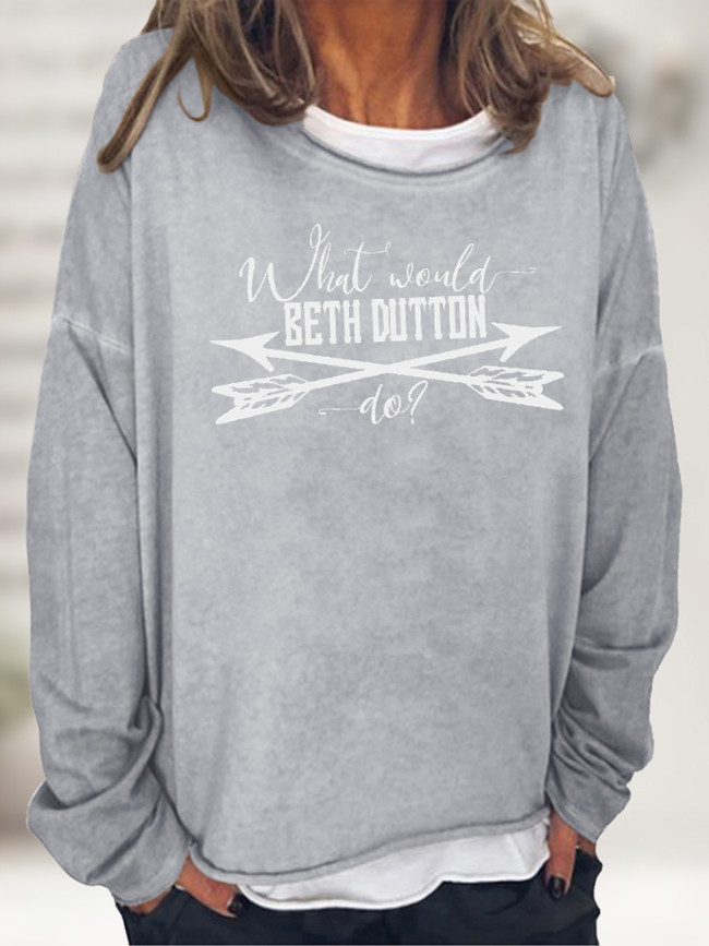 Beth Dutton  Arrow Women's Pullover Hoodie