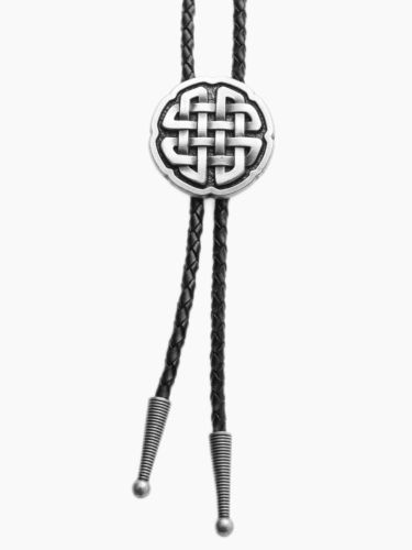 Celtic Knot Design Western Bolo Ties String Bow Tie