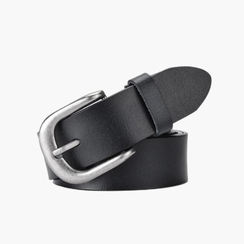 Western Style New Designer Fashion Women's Belts Genuine Leather Brand Straps Female Waistband Pin Buckles Fancy Vintage for Jeans