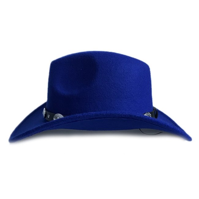 Casual Winter Hat For Women Vintage Trilby Cap Men Western Cowboy Hat Autumn Fedora Jazz Cap Chapeus para os Homens