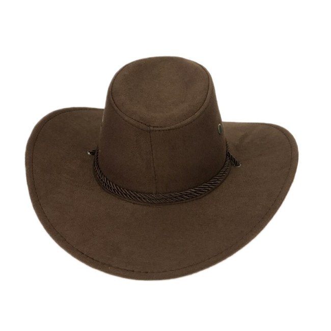 Cool Western Cowboy Hats Men Sun Visor Cap Women Travel Performance Western Hats Chapeu Cowboy 9 colors